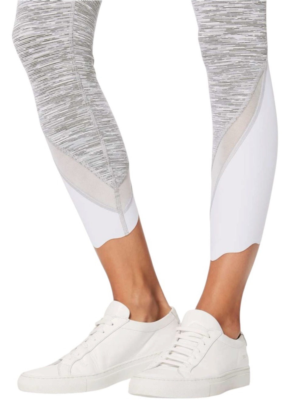Lululemon Wunder Under Crop II 23” Scallop Legging Special Edition Sz 8 New - Picture 6 of 12